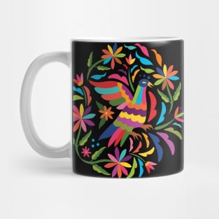 Mexican Otomí Bird by Akbaly Mug